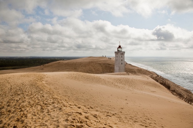 Le phare Rubjerg Knude, au Nord de Jutland - DR : Kim Wyon