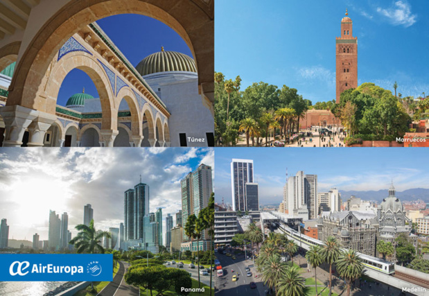 AIR EUROPA continue son expansion vers l'Afrique du Nord et l'Amérique Latine AIR EUROPA continue son expansion vers l'Afrique du Nord et l'Amérique Latine
