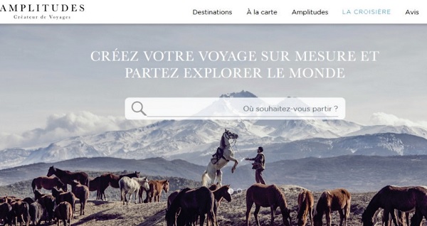 Amplitudes modernise son site pour une navigation optimale et inspirationnelle - Crédit photo : Amplitudes