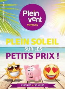Plein Vent : Tunisie, Andalousie et Minorque en best sellers de l'été 2019 Plein Vent : Tunisie, Andalousie et Minorque en best sellers de l'été 2019