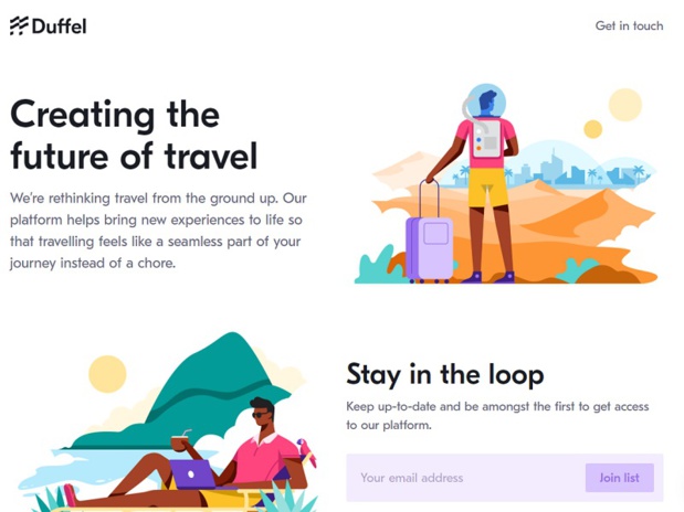 B2B voyage : Duffel lève 21,5 M$ B2B voyage : Duffel lève 21,5 M$