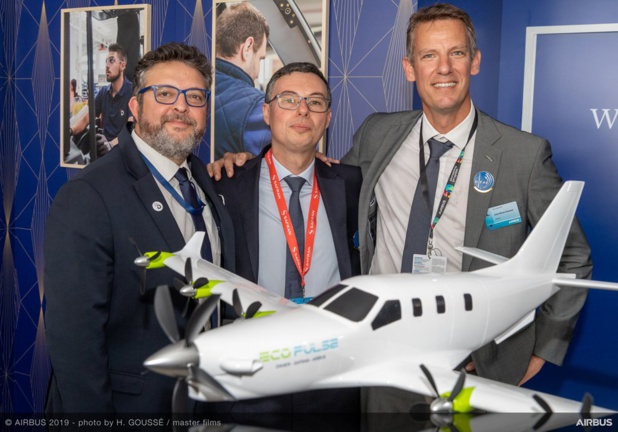 Ecopulse un projet Daher, Safran et Airbus - DR