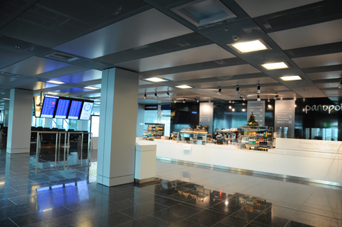 L'espace lounge D de SWISS sera placé dans le dock B de l'aéroport de Zurich - Photo DR L'espace lounge D de SWISS sera placé dans le dock B de l'aéroport de Zurich - Photo DR