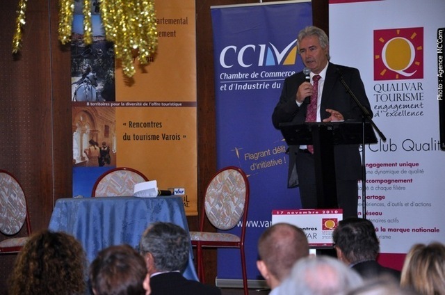 Jacques Bianchi, Président de la CCIT du Var, ouvrira les 5e Rencontres Qualivar Tourisme le 14 décembre 2011, à 9h - Photo DR