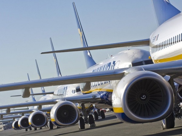 Ryanair : un trafic en hausse de 13% en juin 2019