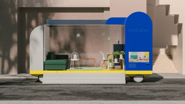 La voiture imaginée par IKEA - photo foam.studio La voiture imaginée par IKEA - photo foam.studio