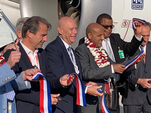 Jean-Luc Chauvin (CCI), Philippe Bernand (Aéroport Marseille Provence) et Tewolde GebreMariam (Ethiopian Airlines) lors de l'inauguration du vol - Photo : J.B. Jean-Luc Chauvin (CCI), Philippe Bernand (Aéroport Marseille Provence) et Tewolde GebreMariam (Ethiopian Airlines) lors de l'inauguration du vol - Photo : J.B.