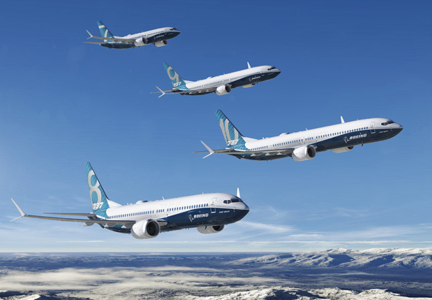 Pour Christophe Hardin, il paraît très improbable que 200 Boeing 737 MAX rejoignent un jour les flottes moyen-courrier d’IAG et cela même si le géant de Seattle consentait à casser les prix - Photo Boeing DR