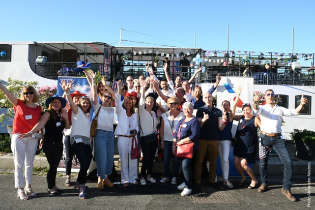 A l’occasion de la Fête Nationale américaine, jeudi 4 juillet 2019, American Airlines et Brand USA ont convié leurs partenaires à Paris - DR : A.N.