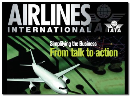 Airlines international, le IATA flagship magazine Airlines international, le IATA flagship magazine