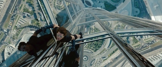 Dans le film, Tom Cruise escalade la plus haute tour du monde à Dubaï - Photo DR