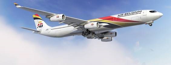 Air Belgium se pose en Martinique