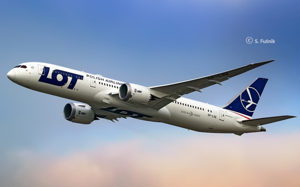 Le vol vers Pékin Daxing durera 8h40 et sera opéré en Boeing 787 Dreamliner tri-classes - DR : LOT Le vol vers Pékin Daxing durera 8h40 et sera opéré en Boeing 787 Dreamliner tri-classes - DR : LOT