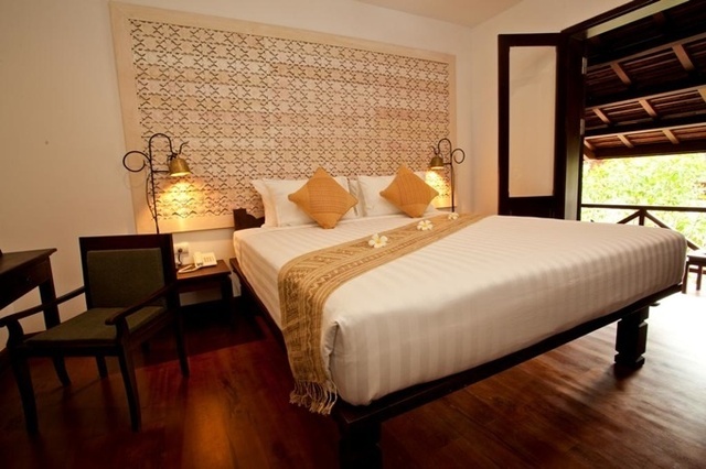 Une chambre Palace Deluxe du Xiengthong Palace - Photo DR Une chambre Palace Deluxe du Xiengthong Palace - Photo DR