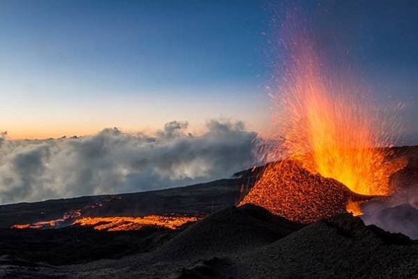 Réunion : le Piton de la Fournaise de nouveau en éruption - Crédit photo : IRT