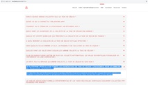 Airbnb ne serait pas en mesure de prendre en compte les exemptions lors du calcul et la collecte de la taxe de séjour - Capture écran du site taxedesejour-airbnb