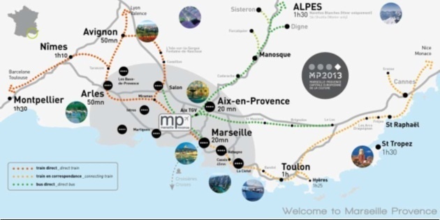 FlyProvence cherche à mettre en avant des packages réceptifs sur le territoire Marseille Provence en 2012 et 2013 - DR