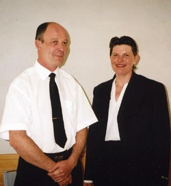Pascal Ragneau (directeur Général) et Delphine Jumel (Présidente) de EclipsAir