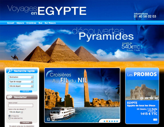 L'outil propose une soixantaine d'habillages thématiques, certains sur des destinations, comme l’Égypte ou l'Argentine - DR : Stock2com L'outil propose une soixantaine d'habillages thématiques, certains sur des destinations, comme l’Égypte ou l'Argentine - DR : Stock2com
