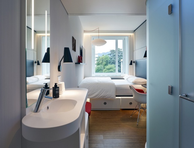 Cet hôtel est le 18e du groupe, le 3e ouvert en 2019 - DR : CitizenM Cet hôtel est le 18e du groupe, le 3e ouvert en 2019 - DR : CitizenM