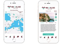 Visuels de l'application "Ma Valise" qui sortira en novembre 2019 - Crédit photo : Ma Valise