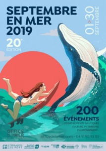 L'affiche de Septembre en Mer - DR L'affiche de Septembre en Mer - DR