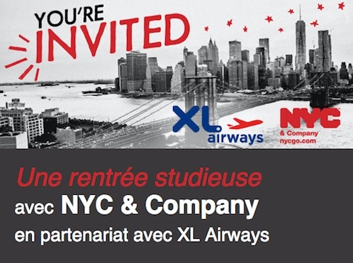 New York City : deux sessions de webinaire en septembre