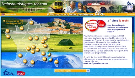 Nouveau site trainstouristiques-ter.com Nouveau site trainstouristiques-ter.com