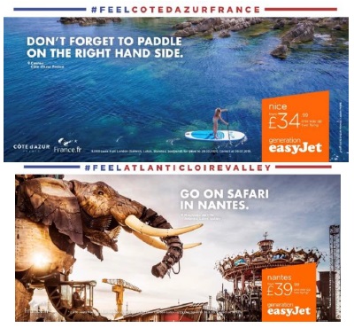 easyJet et Atout France s'associent pour la promotion de la France