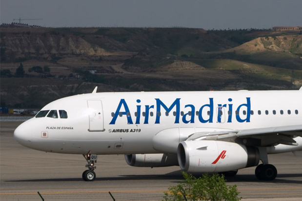 Air Madrid, (2003-2006) de triste mémoire, avait laissé 120 000 passagers au sol... - crédit photo Wikicommons