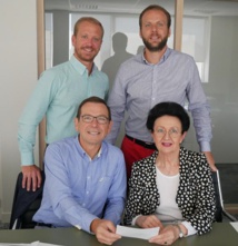 Jean-François Richou, Stéphane Richou, Daniel Richou et Annie Barbier (Ouest-Voyages) - DR Jean-François Richou, Stéphane Richou, Daniel Richou et Annie Barbier (Ouest-Voyages) - DR