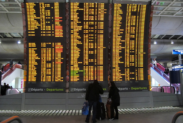 La déclaration individuelle 48 heures à l’avance est néfaste sur plusieurs points. (...) Les passagers qui prendront connaissance d’un préavis de grève chercheront à modifier leurs billets mais les compagnies le leur refuseront certainement - DR : A.B.