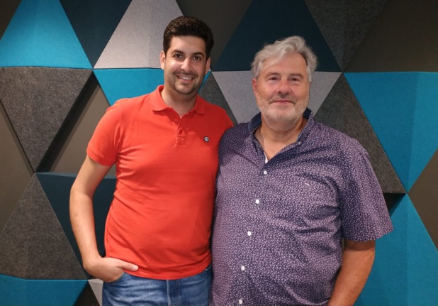 Raphaël Torro, président de Penguin World avec Richard Carayon, fondateur de Quartier Libre - crédit photo DR