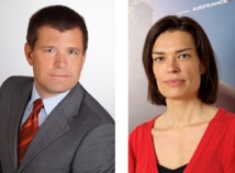 Jennifer Mazet et Fabio Andaloro devienent directeurs des ventes sur le marché France - Crédit photo : Air France