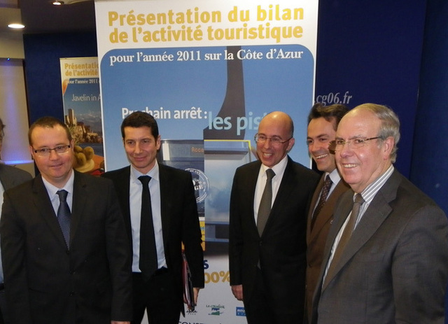 Le CRT Riviera Côte d’Azur a présenté son bilan annuel le 26 janvier 2012 - DR