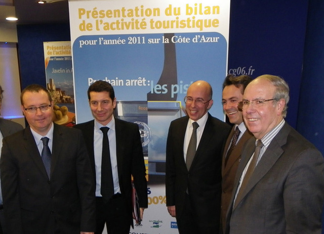 Le CRT Riviera Côte d’Azur a présenté son bilan annuel le 26 janvier 2012 - DR Le CRT Riviera Côte d’Azur a présenté son bilan annuel le 26 janvier 2012 - DR