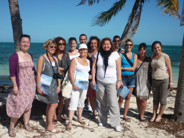 Les agents de voyages participant à l'eductour ont répondu à l'invitation de l'Office de Tourisme des Bahamas - Photo DR