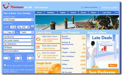 TUI UK, commercialise désormais en ligne la moitié de ses vacances et de ses vols