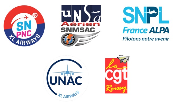 Les syndicats de XL Airways appellent à un rassemblement Les syndicats de XL Airways appellent à un rassemblement