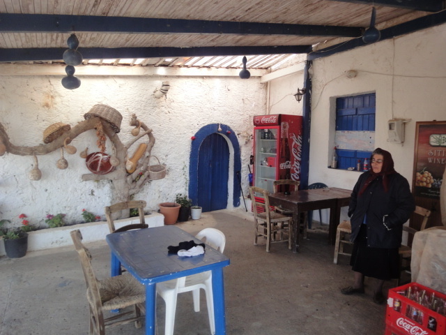 La taverne très personnelle de Kiria Athina - Photo DR La taverne très personnelle de Kiria Athina - Photo DR