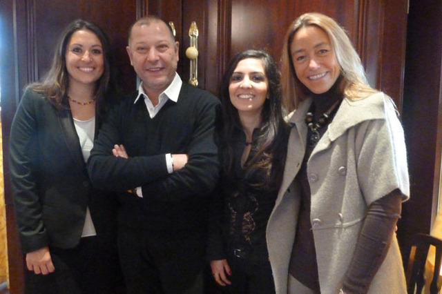 Sur la photo, Georges El Hayek, président entouré par, de gauche à droite, Sophie Aubriet, dir. de production long-courriers, Diala Guilloux, dir. de production moyen-courriers et Olivia Even Devillechaise, dir. commerciale, communication et marketing - DR : M.S. Sur la photo, Georges El Hayek, président entouré par, de gauche à droite, Sophie Aubriet, dir. de production long-courriers, Diala Guilloux, dir. de production moyen-courriers et Olivia Even Devillechaise, dir. commerciale, communication et marketing - DR : M.S.