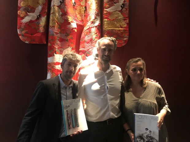 Yannick Barde, Guillaume Linton et Virginie Gerbault © PG TM Yannick Barde, Guillaume Linton et Virginie Gerbault © PG TM