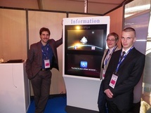 La société Andelia développe un écran tactile d’information mais aussi de réservation pour les cinémas - Photo DR La société Andelia développe un écran tactile d’information mais aussi de réservation pour les cinémas - Photo DR