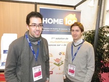 La société Homeloc créée par Franck Lefeuvre et Guillaume Cabane fournit une solution astucieuse - Photo DR La société Homeloc créée par Franck Lefeuvre et Guillaume Cabane fournit une solution astucieuse - Photo DR