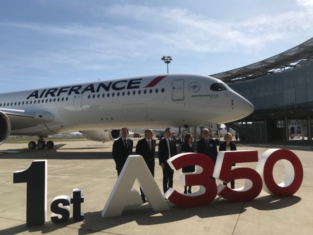 28 A350 rejoindront la flotte d'Air France d'ici 2025 © PG TM