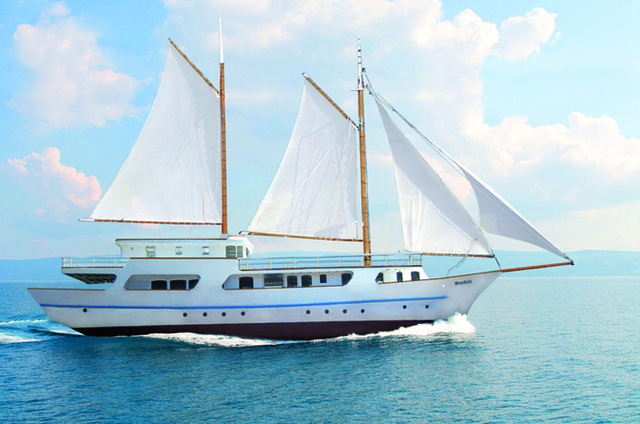 La croisière à bord du MS Mendula sera proposée au départ de Dubrovnik - DR La croisière à bord du MS Mendula sera proposée au départ de Dubrovnik - DR