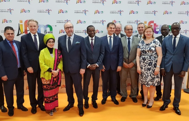 L'inauguration de l'IFTM Top Resa a eu lieu ce mardi 1er octobre 2019 - DR L'inauguration de l'IFTM Top Resa a eu lieu ce mardi 1er octobre 2019 - DR