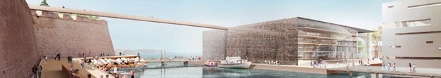 Le futur Musée des Civilisations de l’Europe et de la Méditerranée à Marseille - DR Le futur Musée des Civilisations de l’Europe et de la Méditerranée à Marseille - DR
