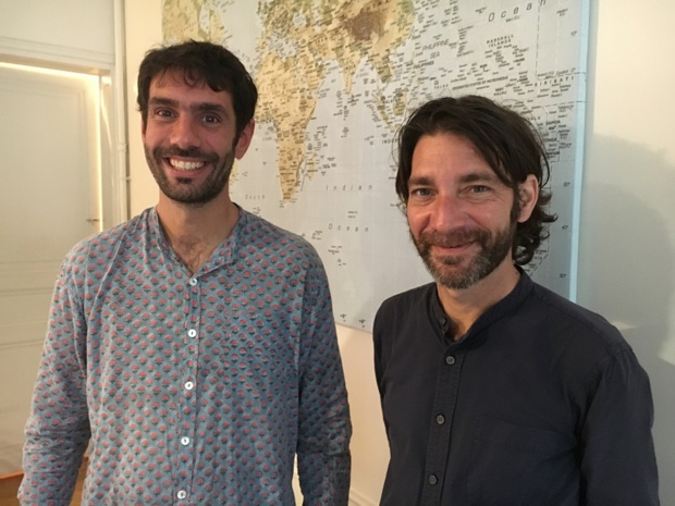 Jérémy Grasset, co-directeur et Alex Le Beuan, fondateur de Shanti Travel. - CL