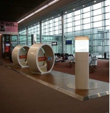 L'espace bien-être de luminothérapie est situé dans le terminal 2 à Roissy - Photo DR L'espace bien-être de luminothérapie est situé dans le terminal 2 à Roissy - Photo DR